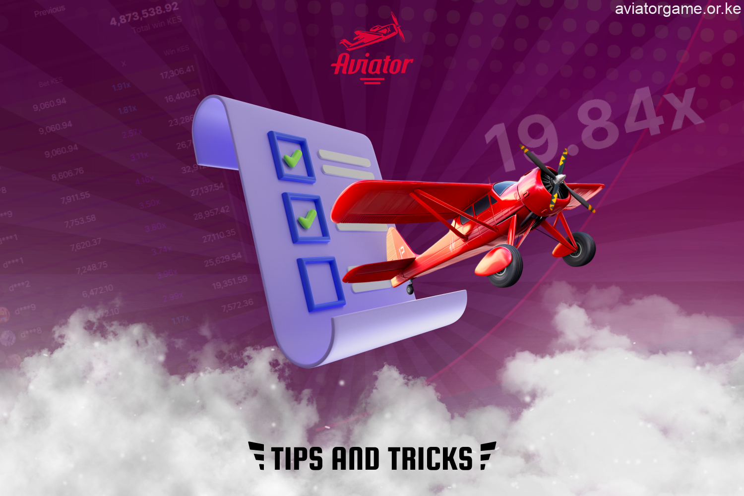 Tips for players from Kenya on winning strategies in the Aviator game