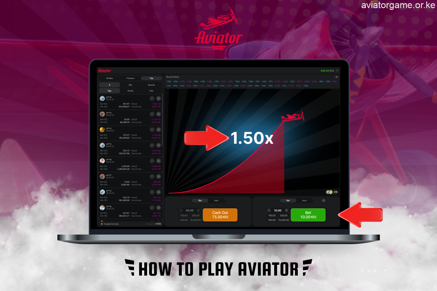 Before you start playing Aviator, learn how to place bets and manage your winnings